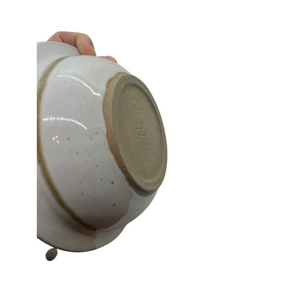 Chappelle Hand Crafted Pottery Bowl – 6.5" Artisan Ceramic Bowl - Picture 4 of 6